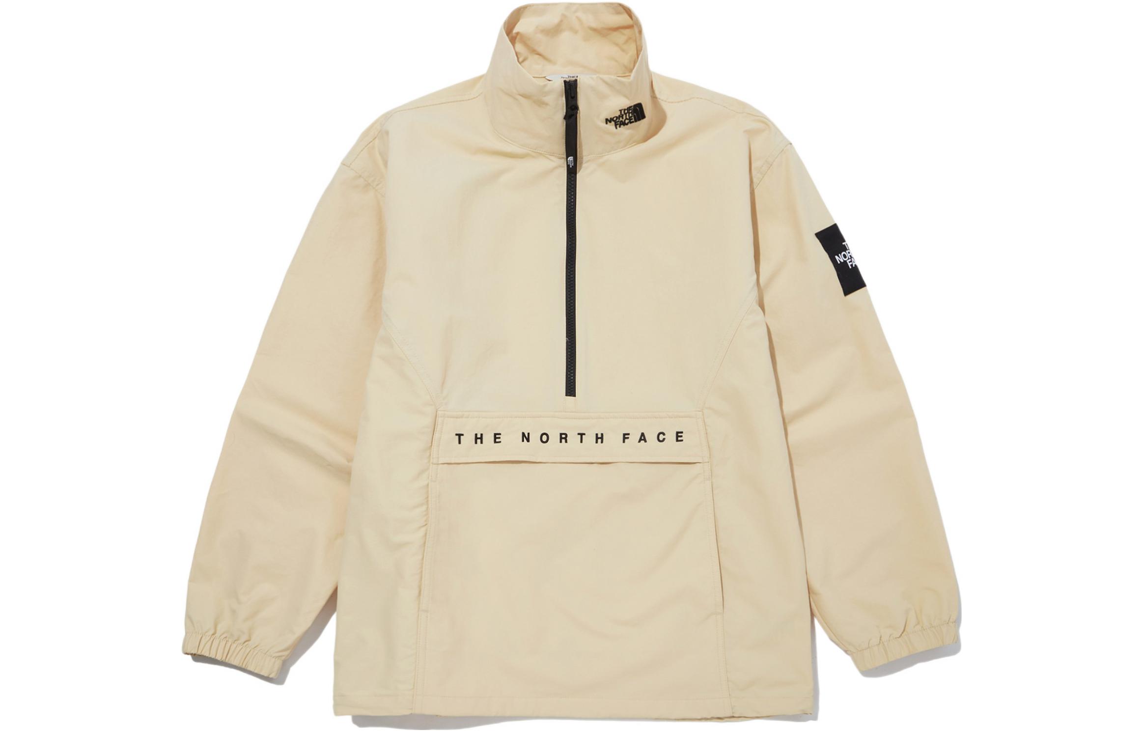 TNF Half-Zip Pullover Jacket Khaki NA3BN02K