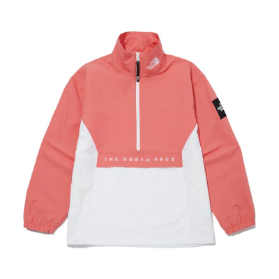 TNF Half-Zip Pullover Loose Fit Jacket - Pink NA3BN02M
