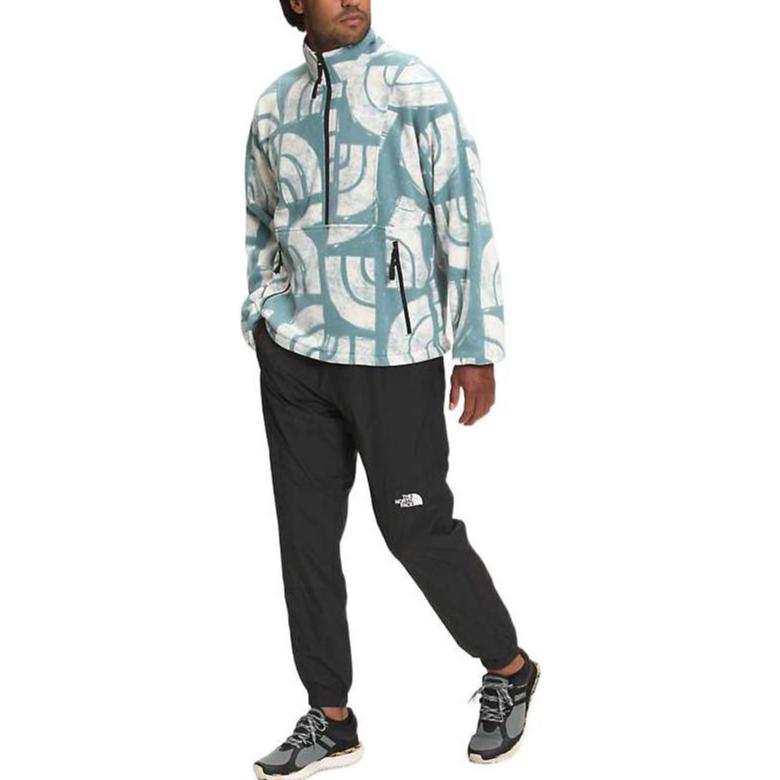 TNF Half-Zip Pullover Sweatshirt Logo Embroidery Light Blue NF0A7QEM-537 圖 5