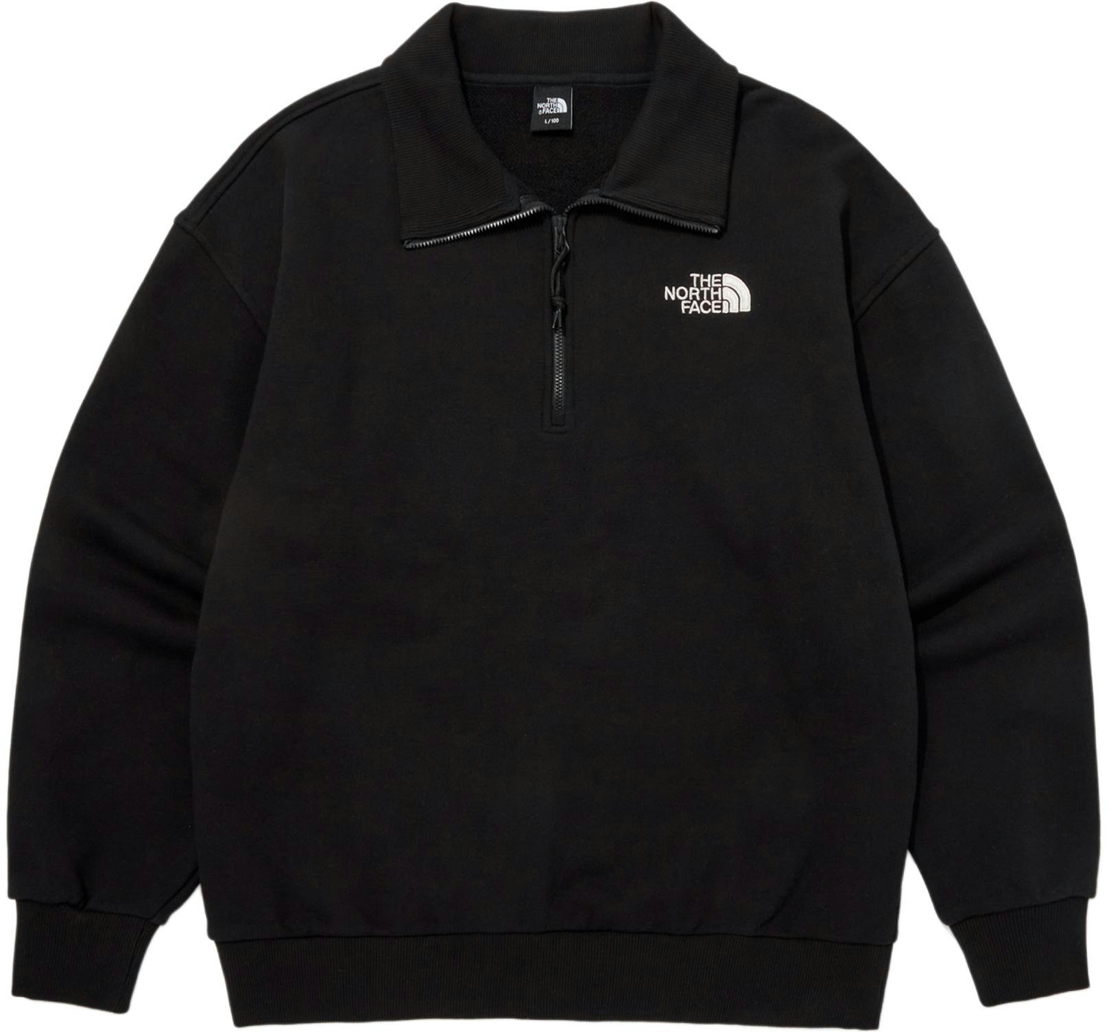 the-north-face-half-zip-pullover-sweatshirt-with-logo-black-nm-5-mq-04-b