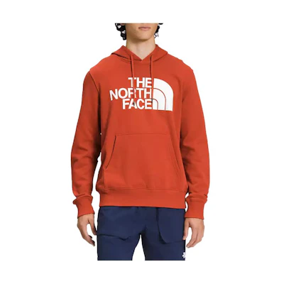 TNF Half Dome Pullover Hoodie Orange Outdoor Sweatshirt NF0A7UNL-LV4
