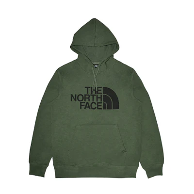 TNF Half Dome Pullover Logo Hoodie Olive Green Outdoor Wear NF0A7UNL-WTQ