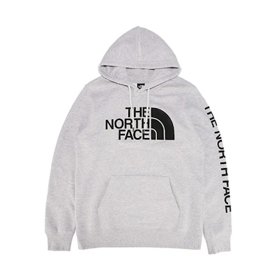 TNF Half Dome TNF Pullover Hoodie Light Gray Outdoor Sweatshirt NF0A4N77-DYX