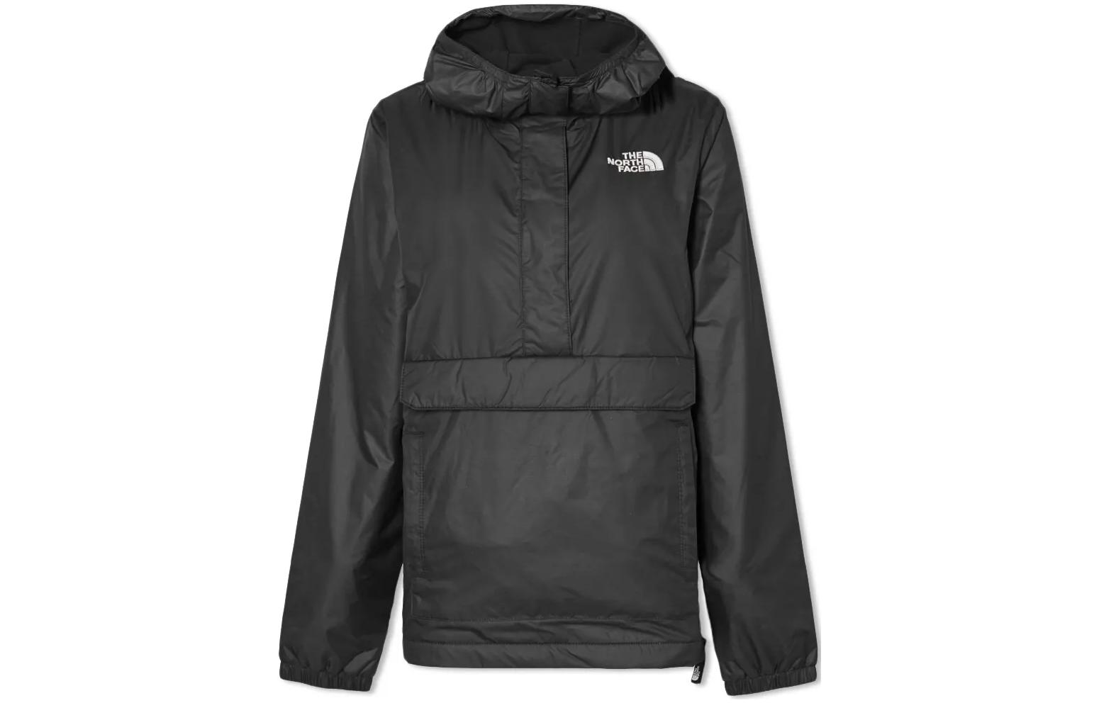 TNF Half Zip Anorak Black Waterproof Jacket Unisex NF0A4T1N-JK3