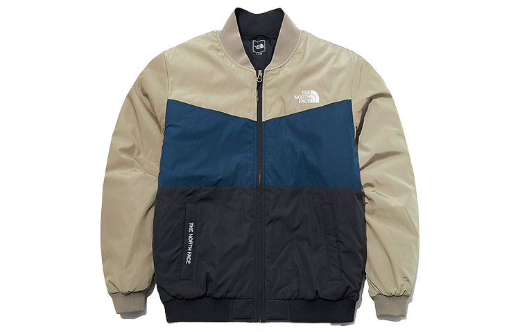 TNF Hay Day Eco Jacket Unisex Baseball Collar拼接 Cotton NJ3NL70C