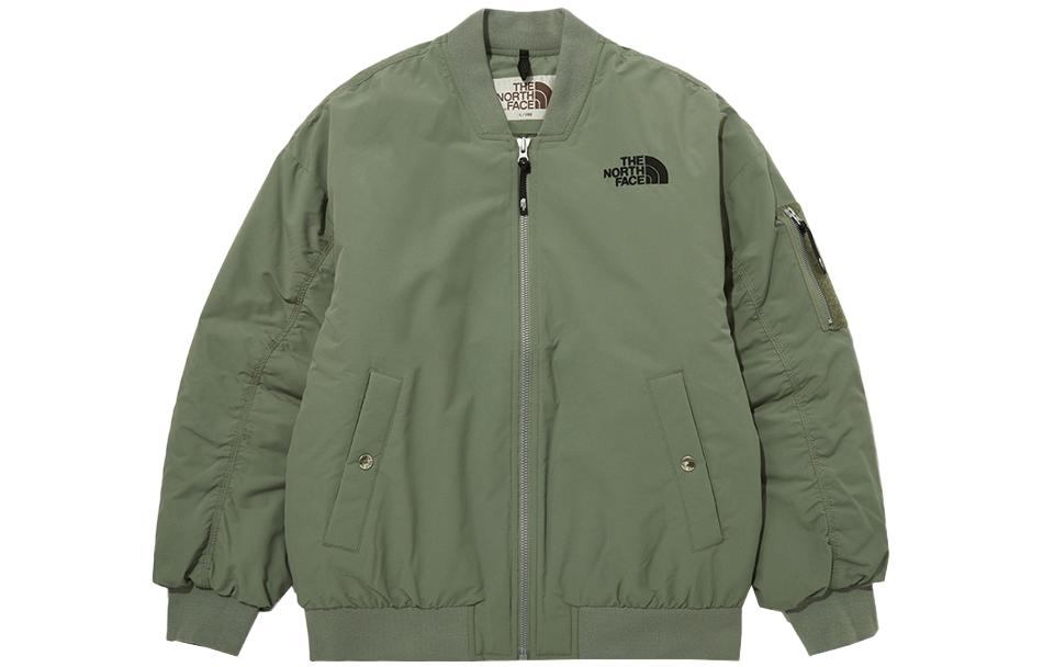 The North Face Hayden EX Heat Bomber Embroidered Cotton Jacket Green Unisex NJ3NP58K
