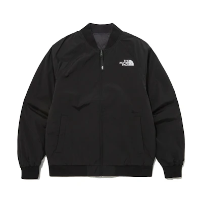 TNF Heat Line RVS Bomber FW23 Unisex Reversible Black Jacket NJ3NP51A