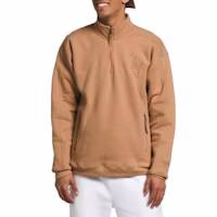 The North Face Heavyweight ¼-Zip Embroidered Pullover Sweater Almond NF0A84GM-LIR The North Face Heavyweight ¼-Zip Embroidered Pullover Sweater Almond NF0A84GM-LIR