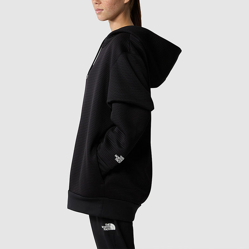 TNF Heavyweight DotKnit Hoodie Black Unisex Pullover Sweatshirt NF0A8AS7-JK3 圖 9