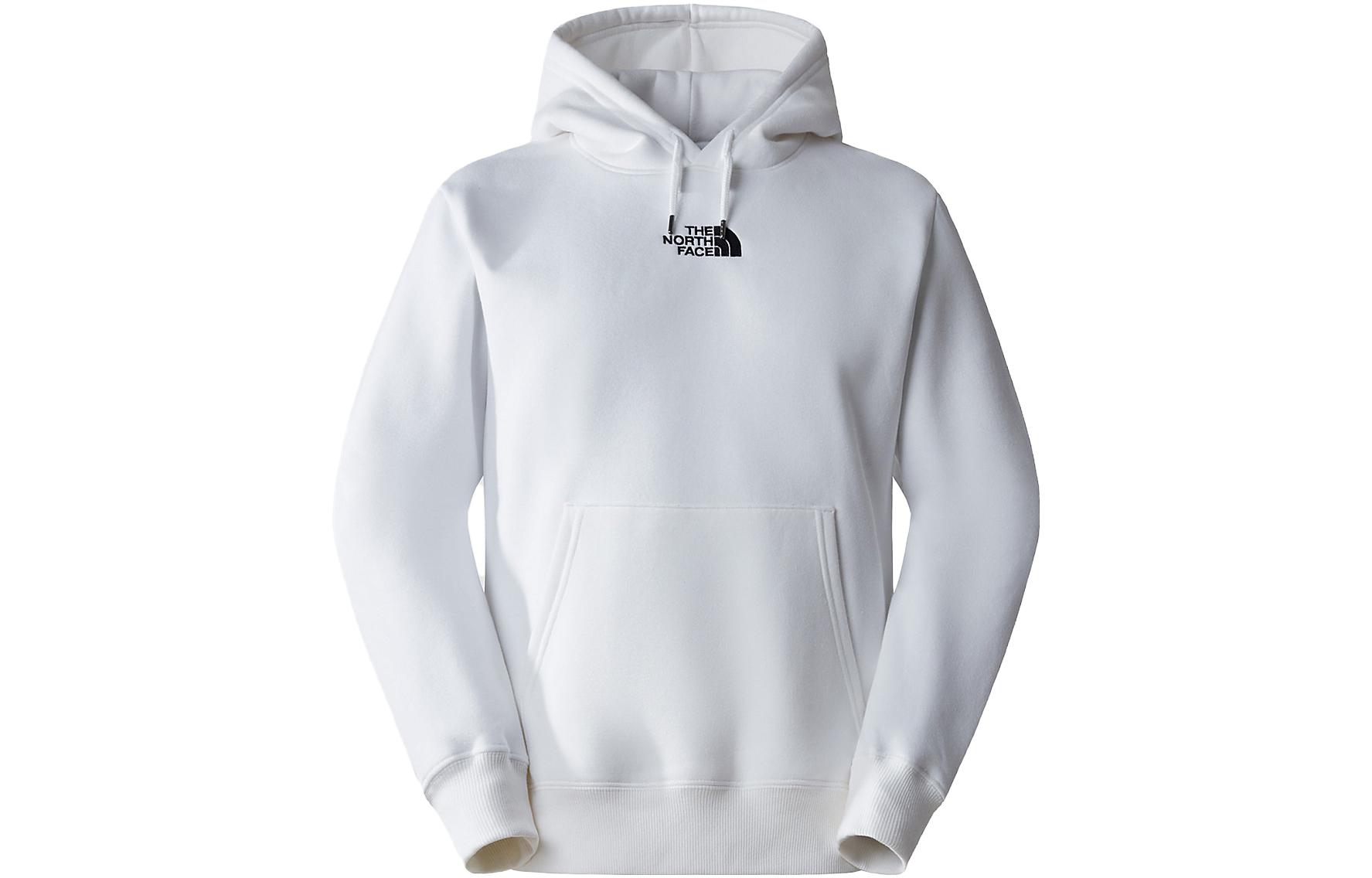 TNF Heavyweight Hoodie White with Logo Print NF0A84GK-LA9