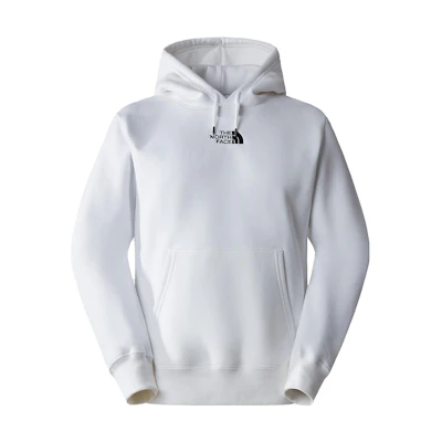 TNF Heavyweight Hoodie White with Logo Print NF0A84GK-LA9