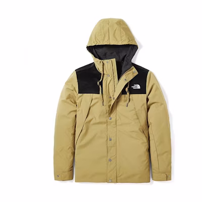 TNF Heritage Series Waterproof Windproof Hiking Jacket Khaki Unisex NF0A3VTZ-D9V