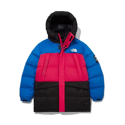 TNF Heyday Down Parka Colorblock Hooded Jacket Unisex NJ1DL72C
