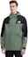 Purchase THE NORTH FACE Hi Mountain Colorblock Logo Hooded Jacket Green Unisex Fall Wear NJ2HN09A
