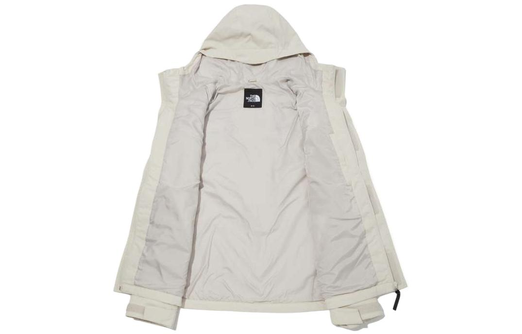 THE NORTH FACE Hi Mountain Colorblock Logo Hoodie Jacket Beige Unisex NJ2HN09B 圖 4