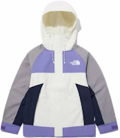 The North Face Hi Mountain Embroidered Logo Waterproof Jacket Light Purple NJ2HP09D The North Face Hi Mountain Embroidered Logo Waterproof Jacket Light Purple NJ2HP09D