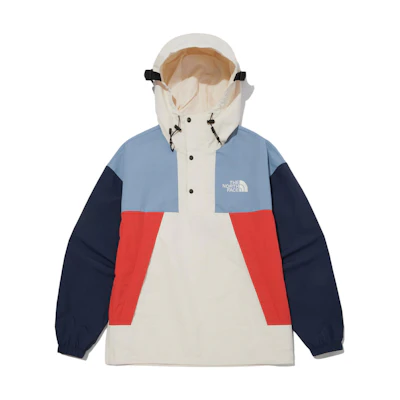 THE NORTH FACE Hi Mountain Half-Zip Pullover Hoodie Jacket Colorblock. NA3BN02B
