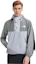 Shop The North Face Hi Mountain Logo Print Hoodie Jacket Ice Grey NA3BP02B