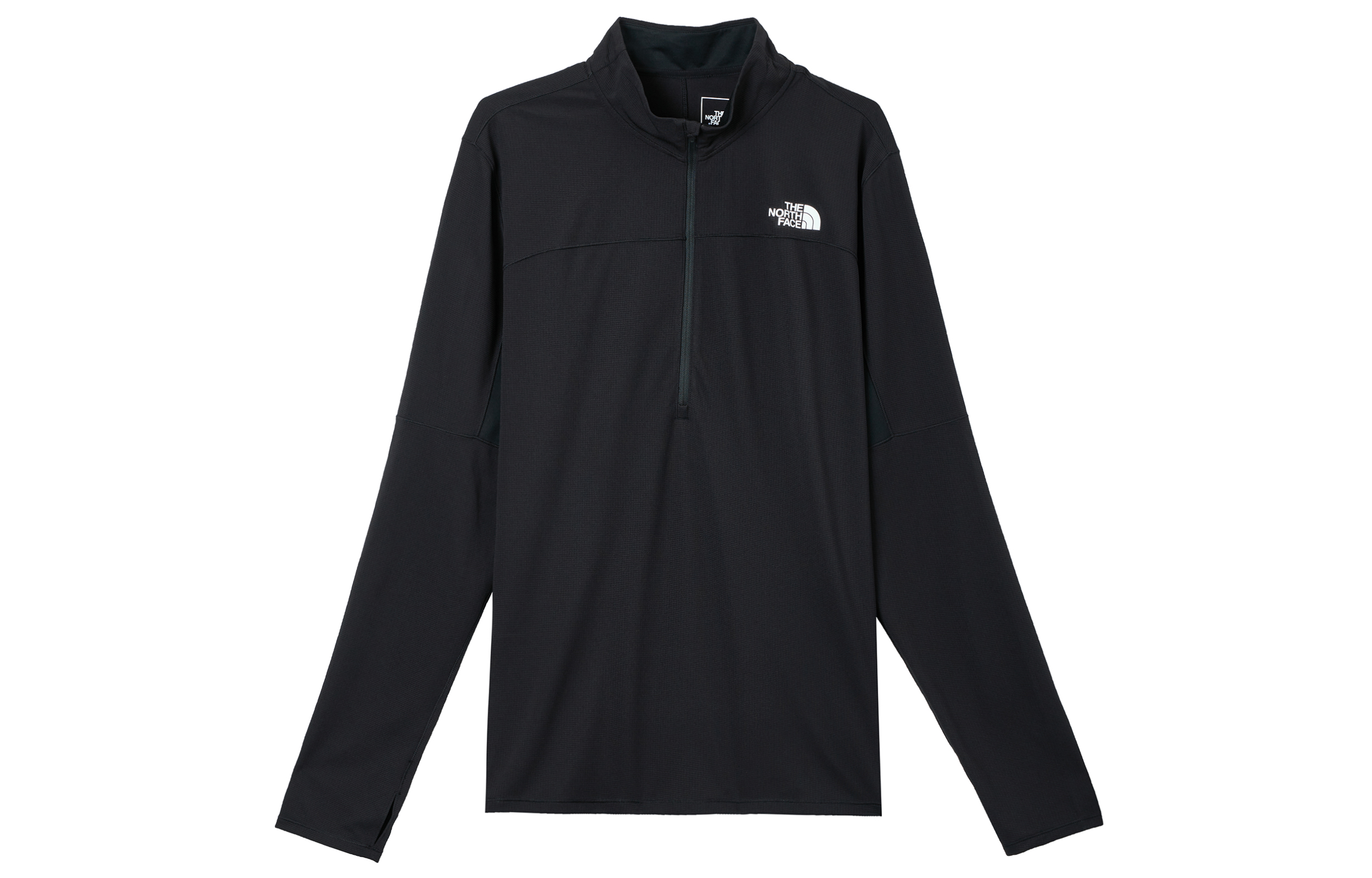 TNF High-Neck Pullover Letter Sweatshirt Black NF0A84KR-JK3