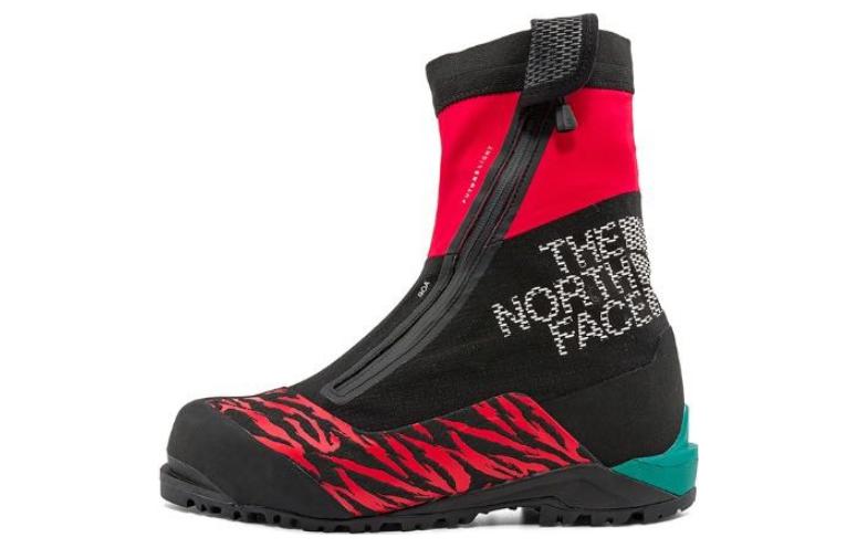The North Face High-Top Outdoor Function Shoe 'Black Red' 52RE-KX9