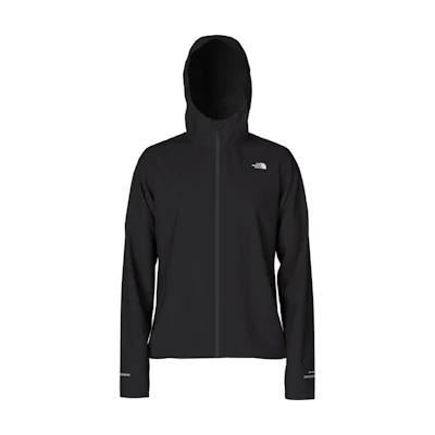 TNF Higher Run Logo Lightweight Waterproof Hoodie Jacket Black Men NF0A82QS-JK3