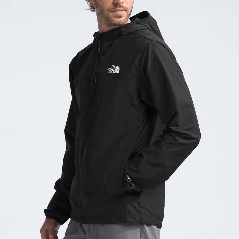 Purchase Chaqueta Cortavientos Negra The North Face Higher Run - Capucha Outdoor Ajustada NF0A8727-JK3