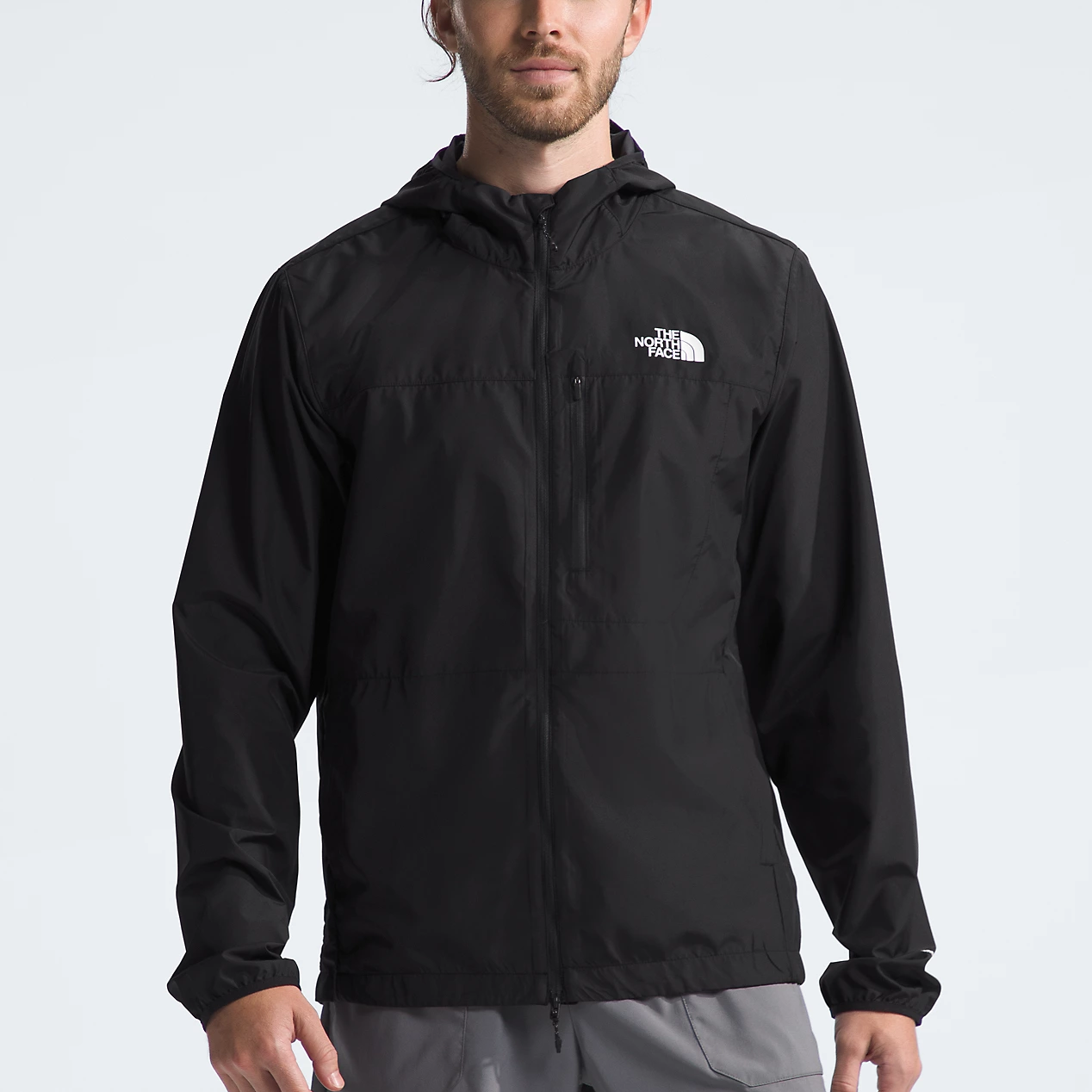 Details for Chaqueta Cortavientos Negra The North Face Higher Run - Capucha Outdoor Ajustada NF0A8727-JK3