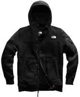 The North Face Highrail Logo Embroidered Windproof Fleece Hoodie Jacket Black Men NF0A3XEF-JK3 The North Face Highrail Logo Embroidered Windproof Fleece Hoodie Jacket Black Men NF0A3XEF-JK3