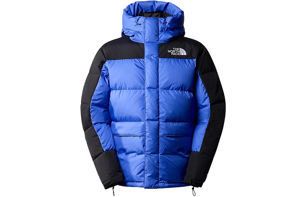 The North Face Himalayan Down Parka Blue Hooded Jacket NF0A4QYX-QBO