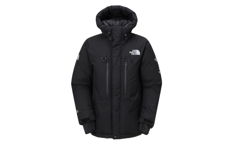 The North Face Himalayan Hoodie Down Jacket Unisex Black Winter Warm Coat NJ2DN99A