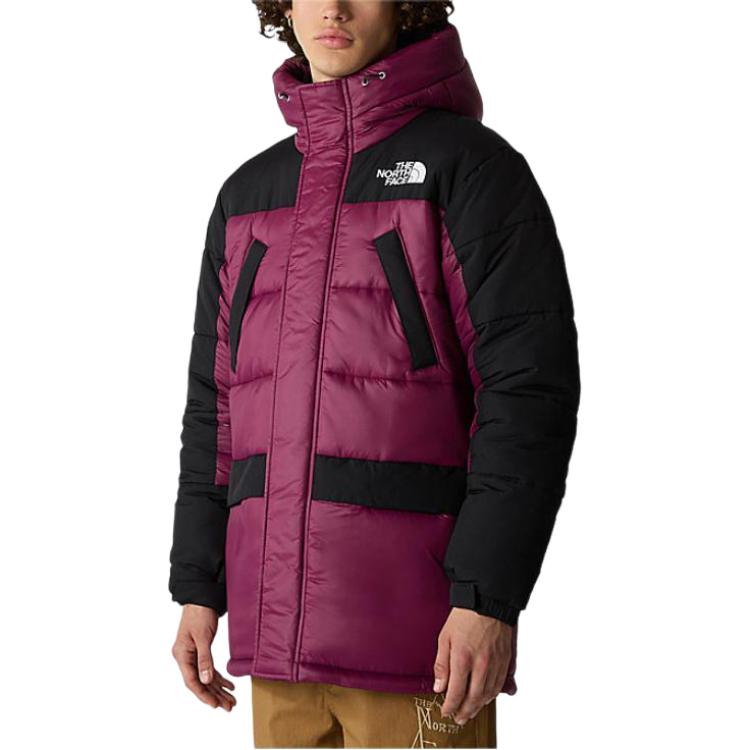 TNF Himalayan Insulated Parka Logo Print Colorblock Hoodie Unisex Multicolor NF0A4QZ5-KK9