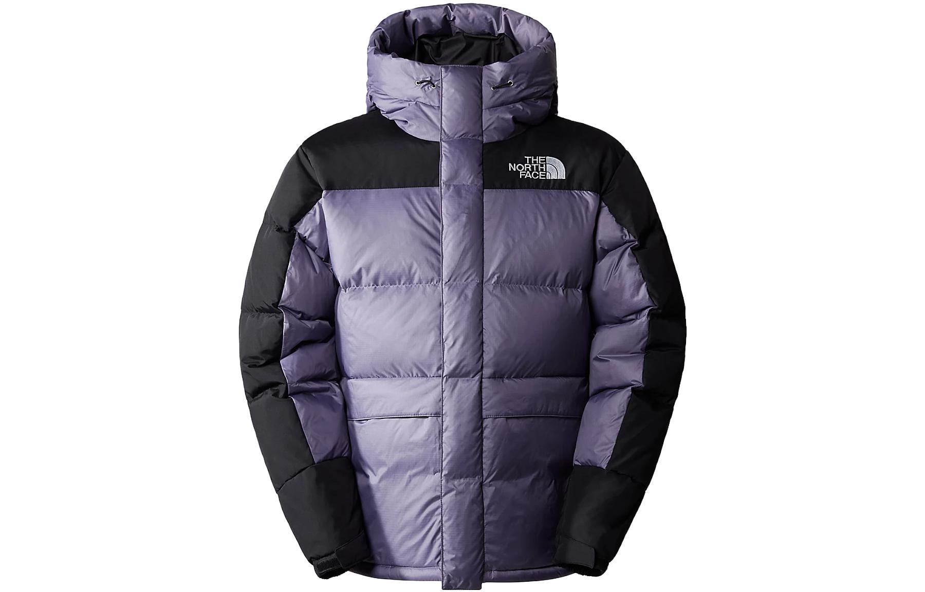 The North Face Himalayan Logo Waterproof Windproof Purple Down Jacket for Men NF0A4QYX-LK3
