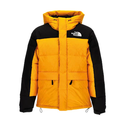 TNF Himalayan Yellow Down Puffer Hoodie Jacket NF0A4QYXZ-U31