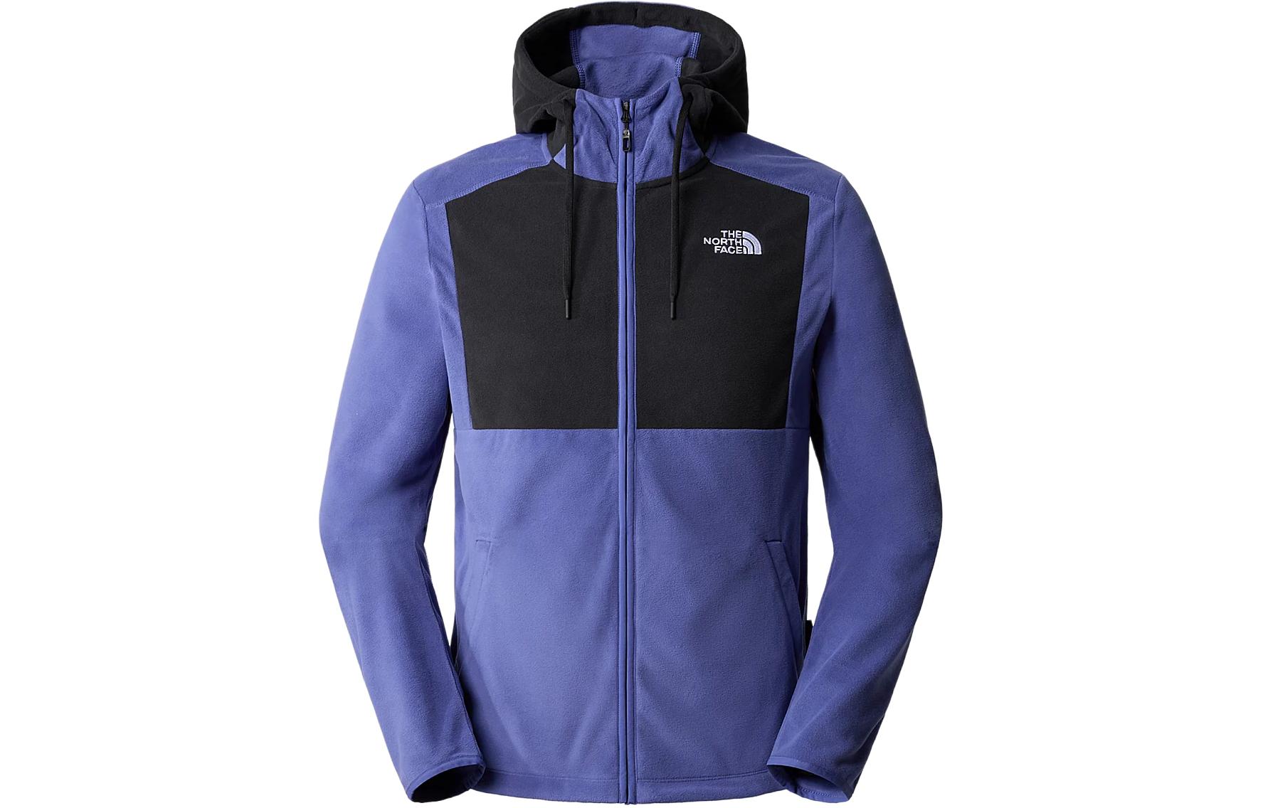 TNF Homesafe Colorblock Fleece Logo Hoodie Jacket Purple NF0A855J-KMI