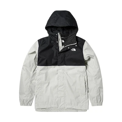 TNF Hooded Softshell Jacket Outdoor Waterproof Windproof Light Grey NF0A86RK-9B8