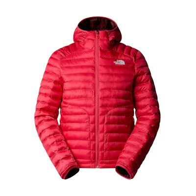 TNF Huila Red Waterproof Hooded Synthetic Jacket Men NF0A85A3-Q5O