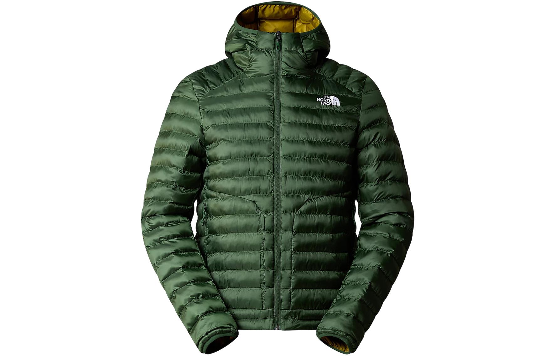 TNF Huila Synthetic Insulated Waterproof Hooded Jacket Green NF0A85A3-Q7I