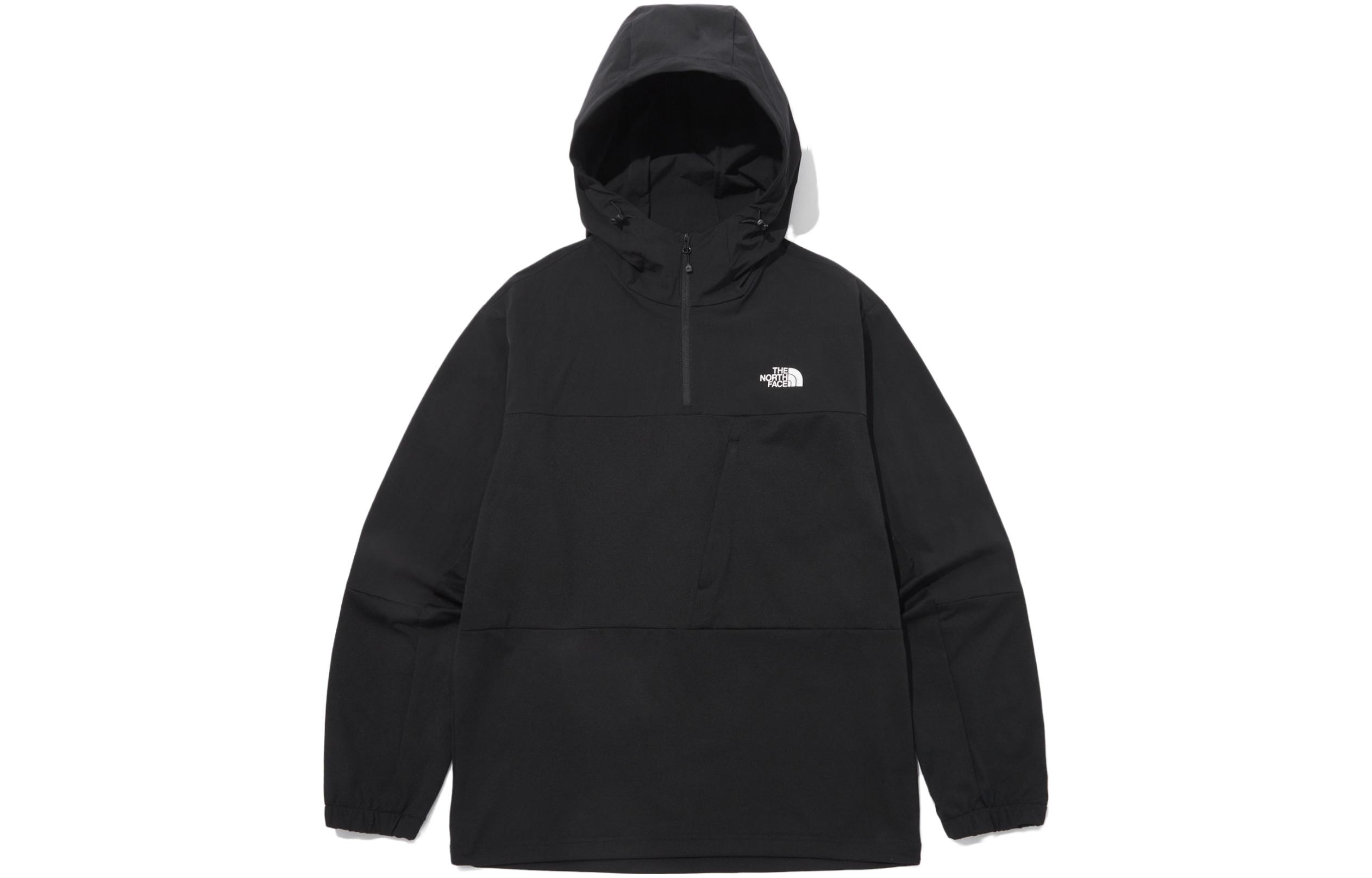 TNF Hybrid Half-Zip Hoodie Jacket Unisex Black NT7LP03A 圖 2