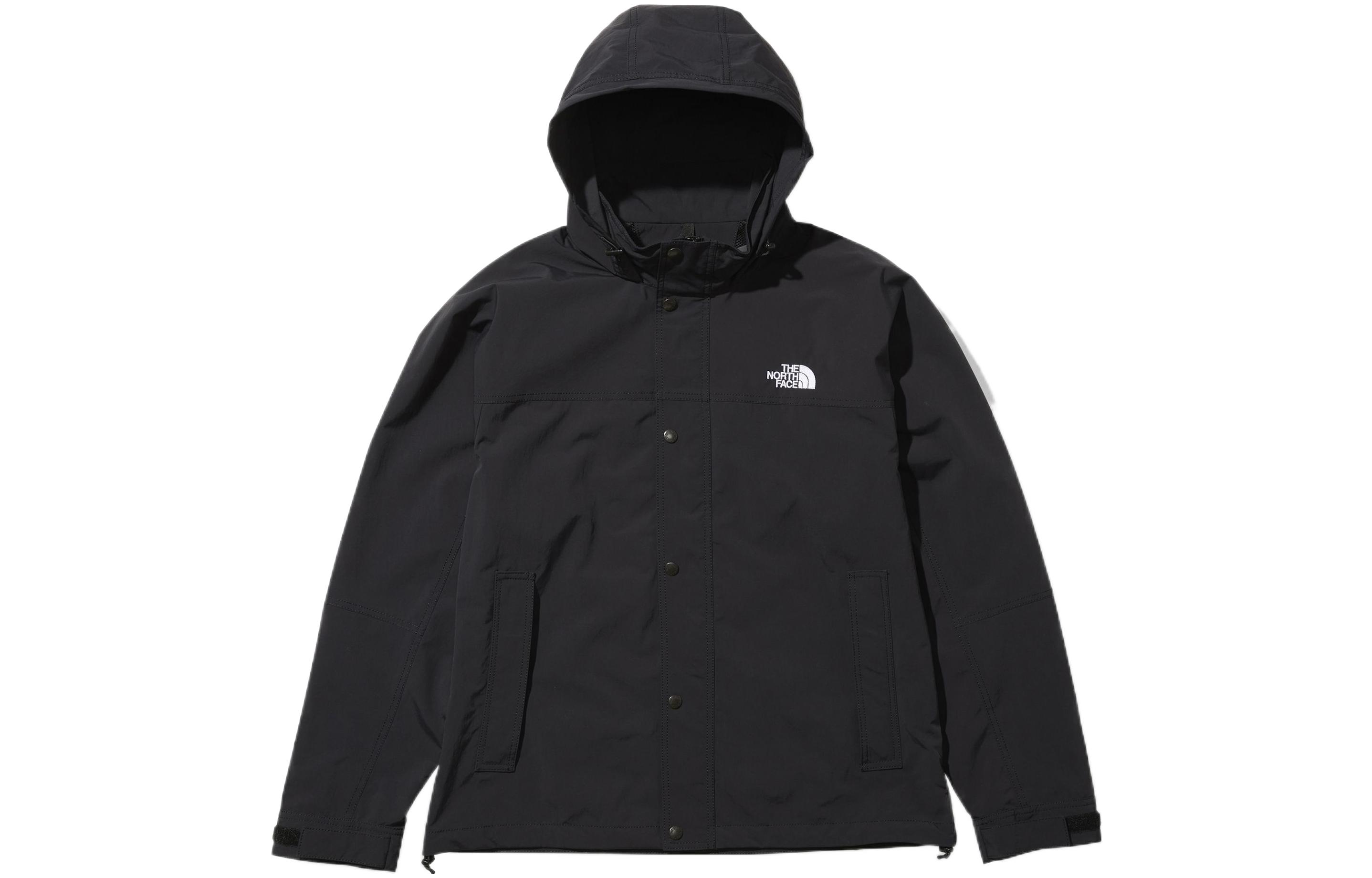 The North Face Hydrena Logo Embroidered Detachable Hood Jacket Black Men NP72131-K
