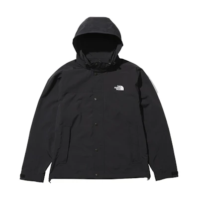 TNF Hydrena Logo Embroidered Detachable Hood Jacket Black Men NP72131-K