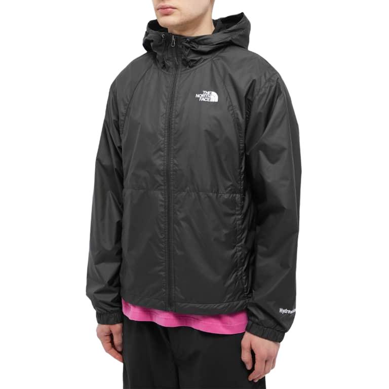 TNF Hydrenaline Hoodie Black Waterproof Windbreaker Jacket NF0A5J5GJK3 圖 4