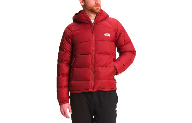 The North Face Hydrenalite 550 Down Hoodie Jacket Brick House Red NF0A5GIE-BDQ