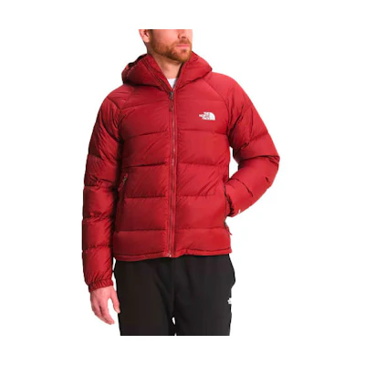 TNF Hydrenalite 550 Down Hoodie Jacket Brick House Red NF0A5GIE-BDQ
