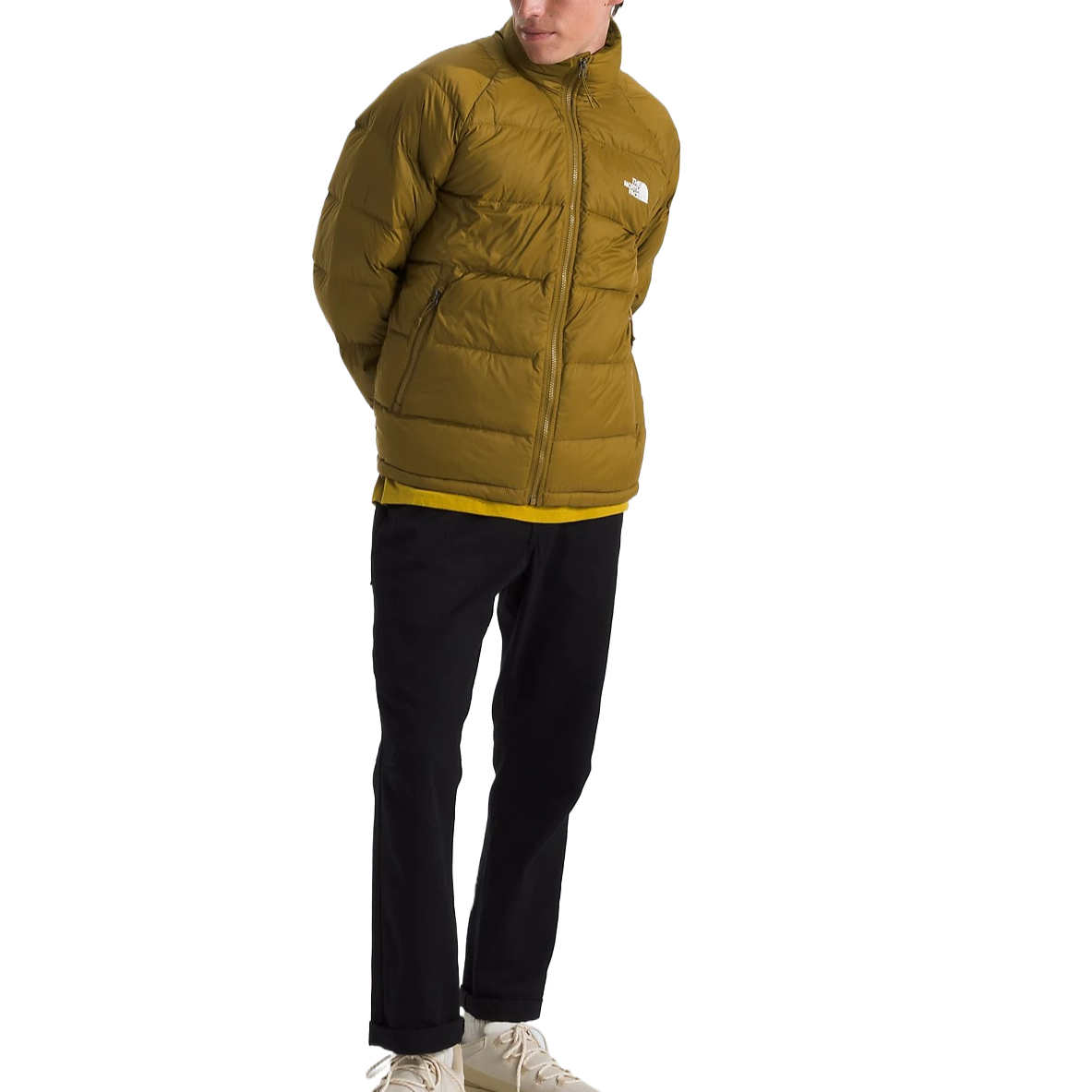 TNF Hydrenalite Olive Green Logo Outdoor Insulated Jacket NF0A88XU-1OB 圖 6