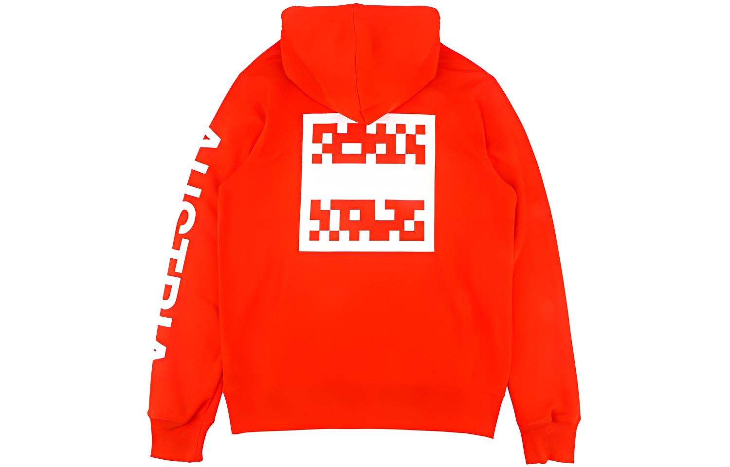 TNF IC Series Red Pullover Hoodie Casual Sportswear NF0A4AVD-15Q