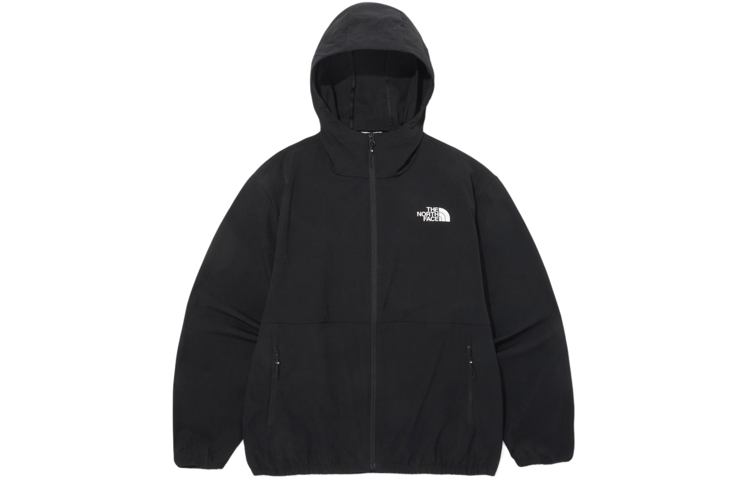 TNF Ice Run EX Black Waterproof Hooded Jacket NJ3BQ11J