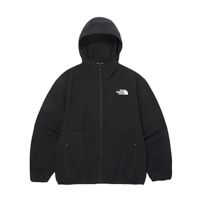 TNF Ice Run EX Black Waterproof Hooded Jacket NJ3BQ11J