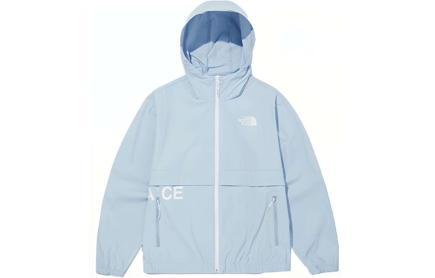 TNF Ice Run Logo Hooded Jacket - Solid Color Outerwear NJ3BN05K