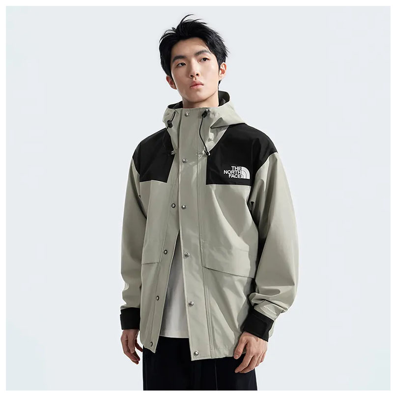 TNF ICON 1986 Waterproof Shell Jacket Unisex Outdoor Hiking Clay Gray NF0A8AKJ5IF 圖 6