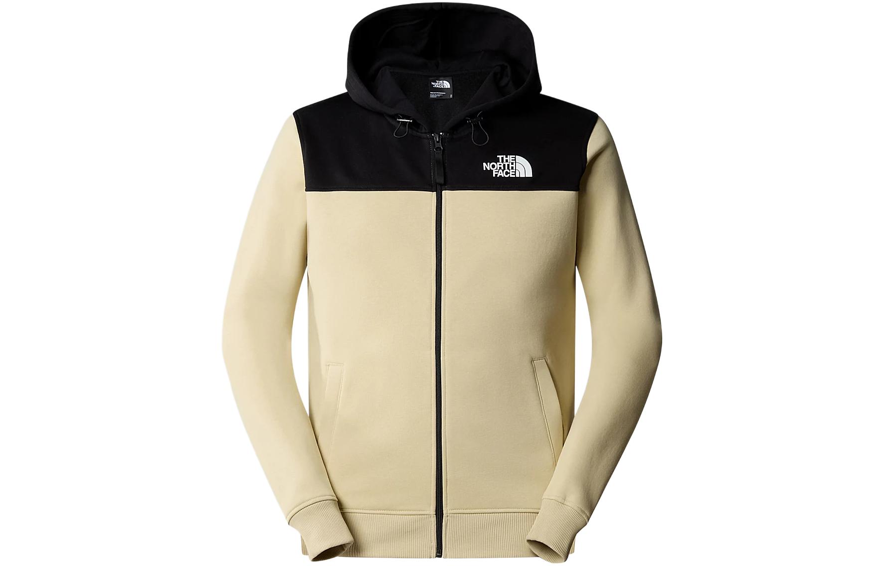 TNF Icon Full-Zip Hoodie Long Sleeve Khaki Hoodie NF0A87DN-3X4